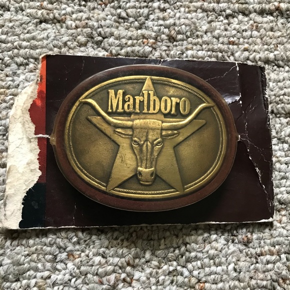 marlboro belt buckle
